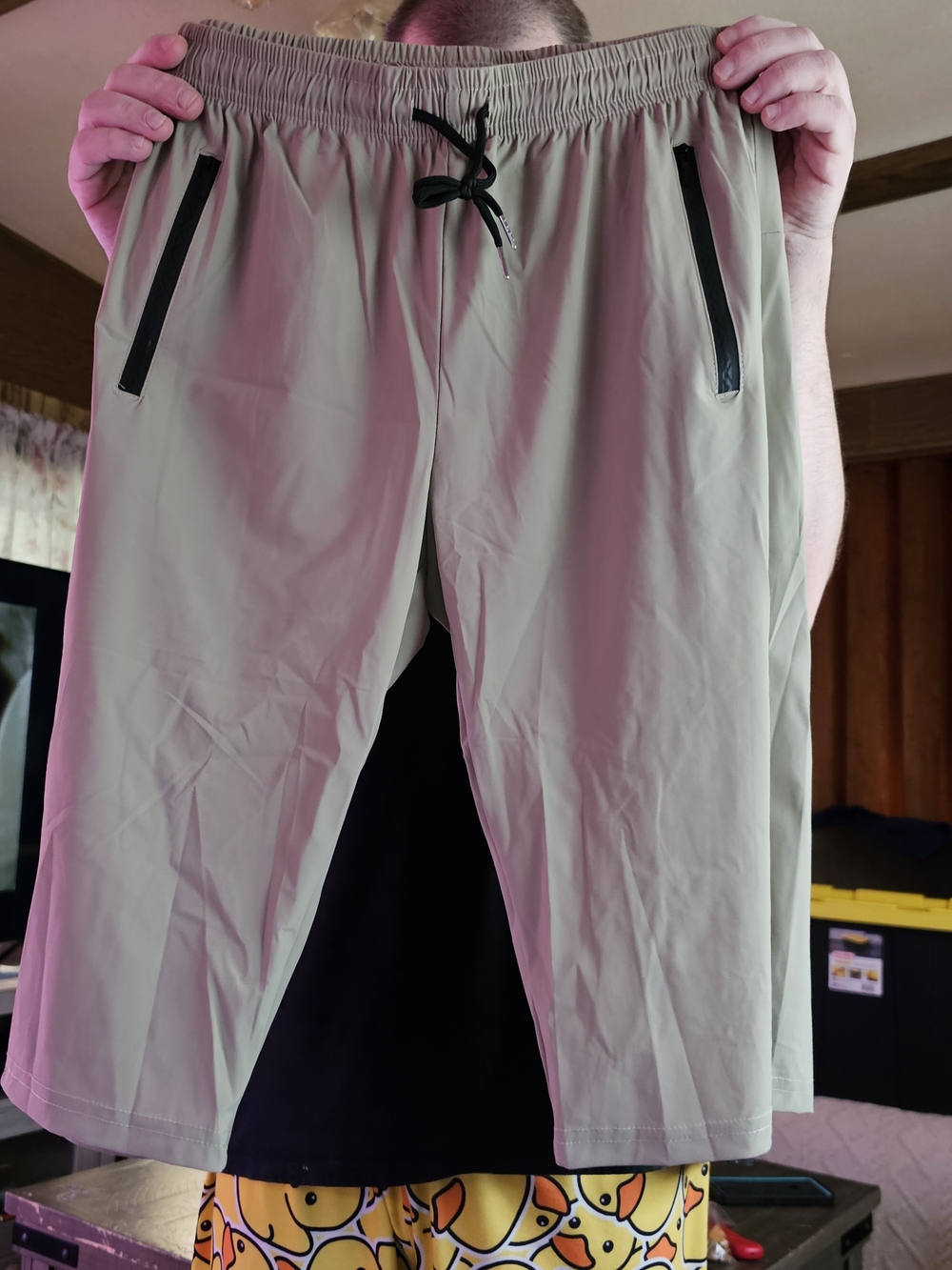 NF Marketplace Women's Size Small Khaki Nylon Capris NEW Retail $24.90
